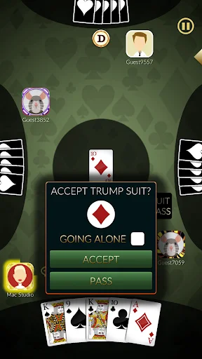 I-download ang Euchre Ultimate – Maglaro ng Card Game Online - Screenshot 23