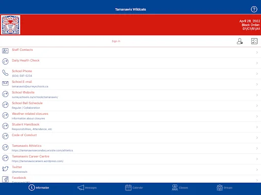 I-download ang Tamanawis Wildcats App – Opisyal na School App - Screenshot 3