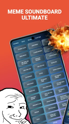 I-download ang MEME Soundboard 2026 Ultimate – Pinakamahusay na Meme Sounds - Screenshot 13