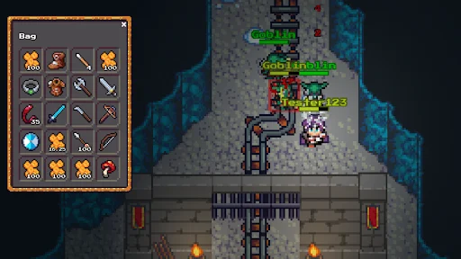 I-download ang Definya: 2D MMORPG Online – Pixel RPG Adventure - Screenshot 2