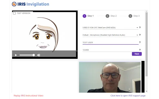Download IRIS Invigilation Latest – Secure Exam Tool for Students - Screenshot 2