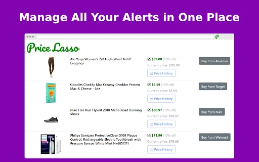 PriceLasso: Price Tracker at Price History – Libreng Download - Screenshot 4