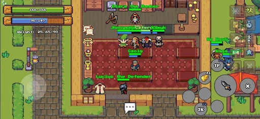 I-download ang Definya: 2D MMORPG Online – Pixel RPG Adventure - Screenshot 9