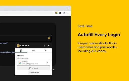 Keeper Password Manager: Secure na Proteksyon ng Password - Screenshot 2