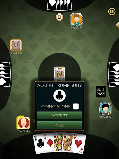 I-download ang Euchre Ultimate – Maglaro ng Card Game Online - Screenshot 9