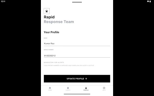 I-download ang Rapid Response – SOS Alerts para sa mga Hayop - Screenshot 7