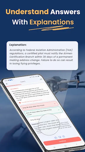 Part 107 Practice Test 2026: I-download ang App para sa FAA Exam - Screenshot 5