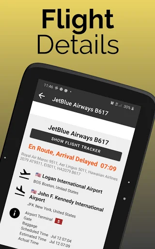 I-download ang Fukuoka Airport Flight Info – Real-time na Update - Screenshot 17