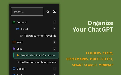 ChatGPT Folders at Tools – I-organisa ang Iyong AI Chats - Screenshot 1