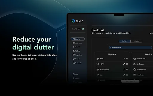 I-download ang BlockP: Pinakamahusay na Porn Blocker para sa Chrome - Screenshot 3