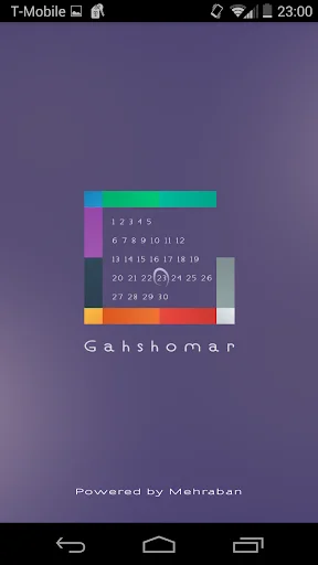 I-download ang Gahshomar Zoroastrian Calendar – Persian Calendar - Screenshot 1