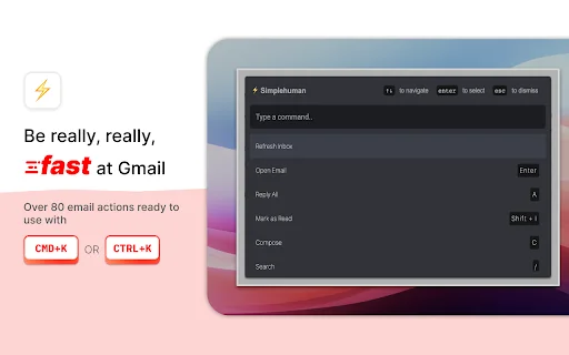 CMDK para sa Gmail: Pabilisin ang Trabaho at Email – I-download - Screenshot 1