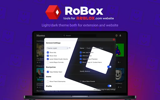 I-download ang RoBox para sa Roblox – Mga Tool at Features - Screenshot 1