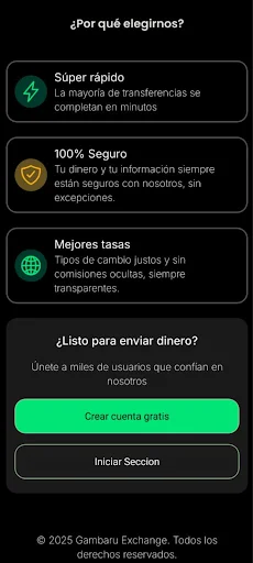 I-download ang Gambaru Exchange – Padala ng Pera sa Venezuela - Screenshot 1