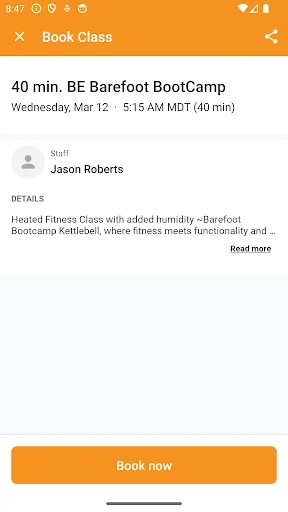 I-download ang Be Hot Yoga App – Mag-book ng Fitness Classes Ngayon - Screenshot 3