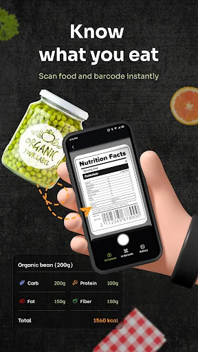 I-download ang AI Scan Nutrition: Calories – Tracker ng Nutrisyon - Screenshot 2