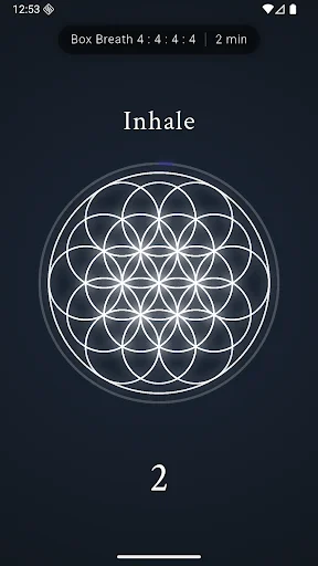 I-download ang Just Breathe Now – Box Breathing App sa Android - Screenshot 3