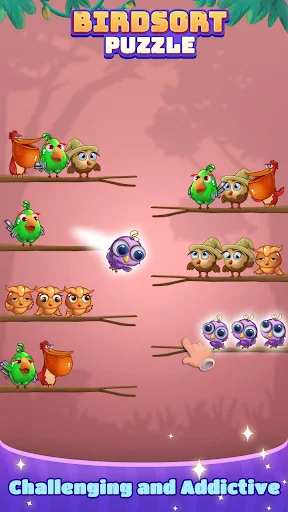 I-download ang Bird Sort: Color Puzzle Master – Larong Pambata - Screenshot 10