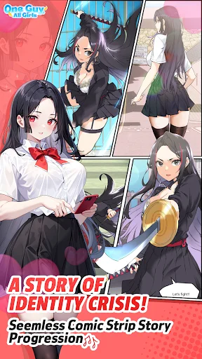 I-download ang One Guy, All Girls: Idle RPG – Anime Idle Game - Screenshot 2