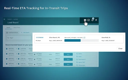 LoadFetcher: Pinakamahusay na Relay Amazon Tool para sa Dispatchers - Screenshot 1