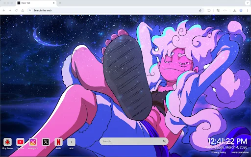 I-download ang Luffy Gear 5 Live Wallpaper – Anime HD Background - Screenshot 3
