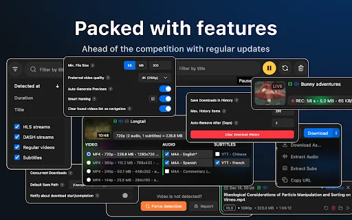 MAX Video Downloader – I-download ang HLS, DASH, at MP4 nang Libre - Screenshot 4