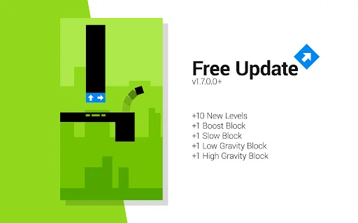 Boxel Rebound: I-download ang Pinakamahusay na Arcade Game sa Chrome - Screenshot 1