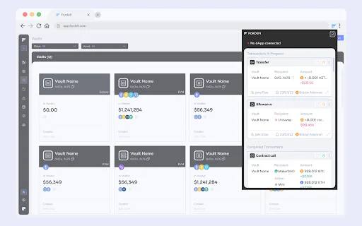 I-download ang Fordefi: Secure na Institutional DeFi Wallet - Screenshot 1