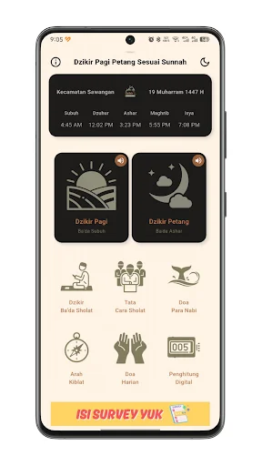 I-download ang Dzikir Pagi Petang – Sunnah para sa Iyong Panalangin - Screenshot 2