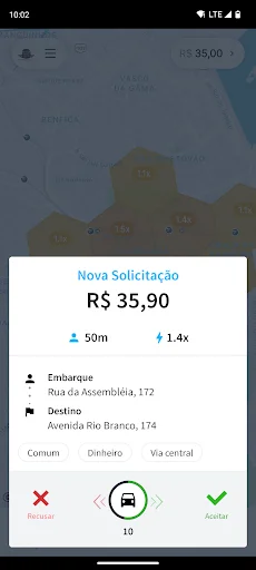I-download ang King Car Brasil – Motorista: Mabilis at Ligtas - Screenshot 3