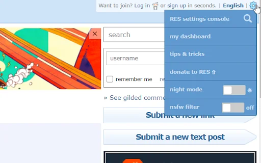 I-download ang Reddit Enhancement Suite – Gawing Mas Madali ang Reddit - Screenshot 2