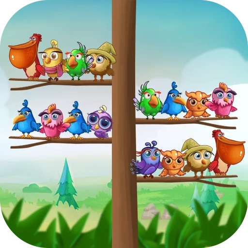 I-download ang Bird Sort: Color Puzzle Master – Larong Pambata