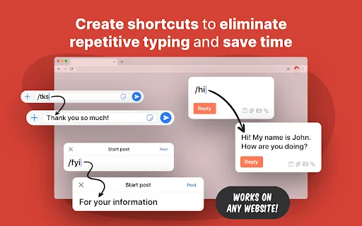 Text Blaze: Pinakamahusay na Text Expander para sa Iyong Trabaho - Screenshot 1