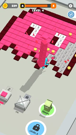 I-download ang Tile Craft 3D – Pixel Paint – Masayang Larong Puzzle - Screenshot 9