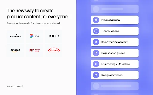 Trupeer AI Screen Recorder: Mabilis na Tutorial at Video Editor - Screenshot 5