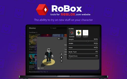 I-download ang RoBox para sa Roblox – Mga Tool at Features - Screenshot 2