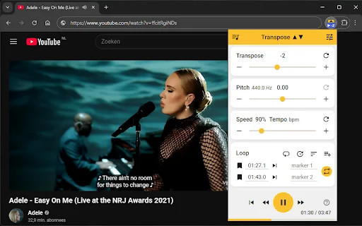 I-download ang Transpose: Baguhin ang Pitch at Bilis ng Musika - Screenshot 1