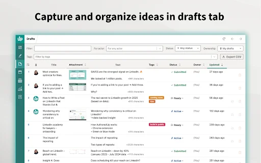 AuthoredUp: Pinakamahusay na LinkedIn Tool para sa Content Creators - Screenshot 4