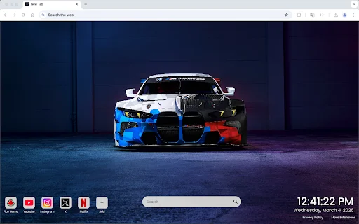 I-download ang BMW M4 Live Wallpaper – High Performance Theme - Screenshot 3