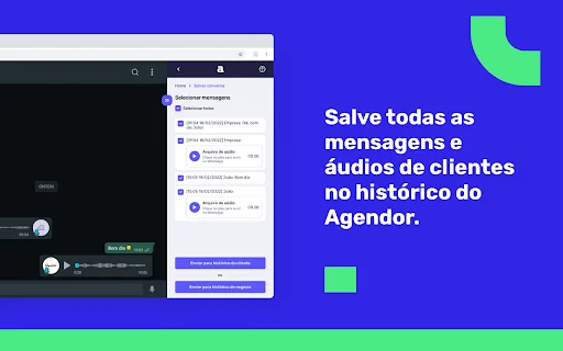CRM para sa Whatsapp Web ng Agendor – Pamahalaan ang Leads - Screenshot 4