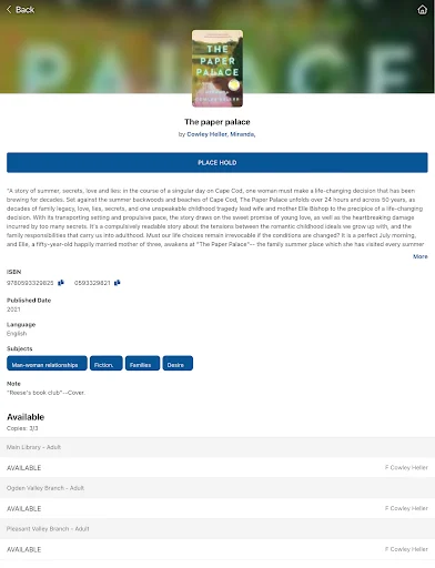 I-download ang Weber County Library App – Libreng Access sa Aklatan - Screenshot 13