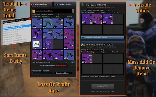 I-download ang CS2 Trader: Pinakamahusay na Tool para sa Trading - Screenshot 2
