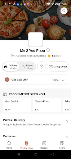 I-download ang Me 2 You Pizza App – Mabilis at Masarap na Order - Screenshot 2