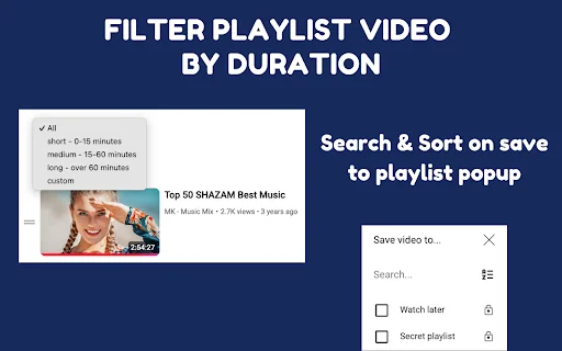 PocketTube: Pamahalaan ang YouTube Playlists – I-download ang Extension - Screenshot 2