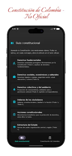 I-download ang Constitución de Colombia – Batas at Karapatan - Screenshot 6