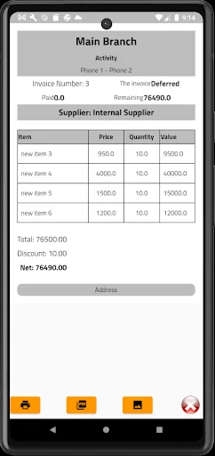 Quick POS System Pinakamahusay na Accounting at Warehouse App - Screenshot 13
