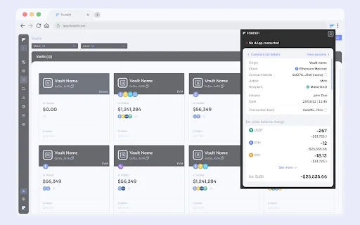 I-download ang Fordefi: Secure na Institutional DeFi Wallet - Screenshot 2