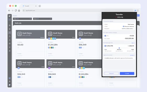 I-download ang Fordefi: Secure na Institutional DeFi Wallet - Screenshot 5