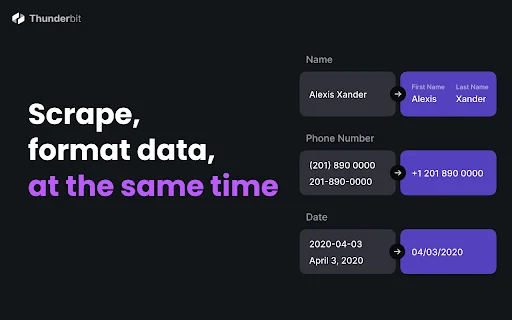 Thunderbit: AI Web Scraper – I-extract ang Data sa Excel nang Mabilis - Screenshot 4