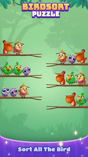 I-download ang Bird Sort: Color Puzzle Master – Larong Pambata - Screenshot 5